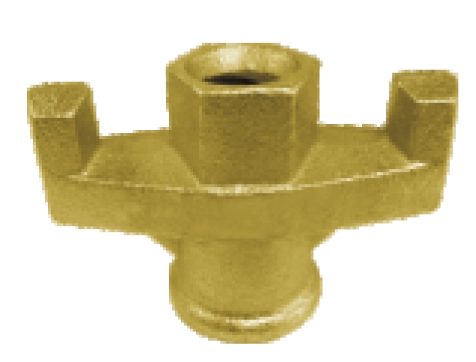 Eastman heavy-duty scaffolding wing nut for formwork and shuttering applications